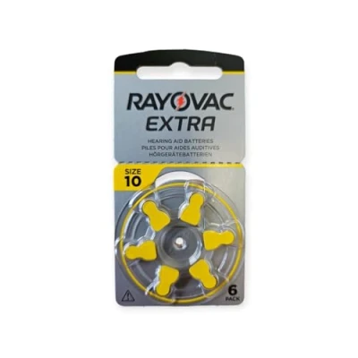 Image de 6 Piles RAYOVAC Extra Advanced avec Active Core Technology 10 la dernière génération de auditives