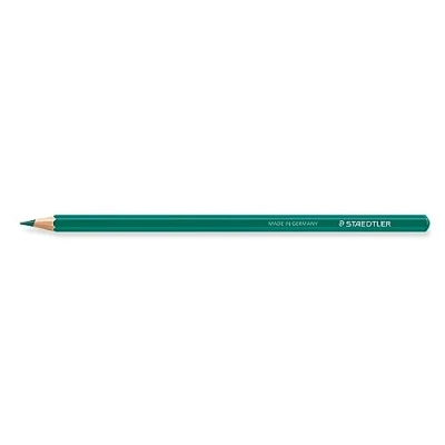 Image de Staedtler 146C 38 Design Journey Lot de 6 crayons couleur vert océan très pigmentés, mine souple, bois issu forêts certifiées PEFC, forme hexagonale classique, dans une