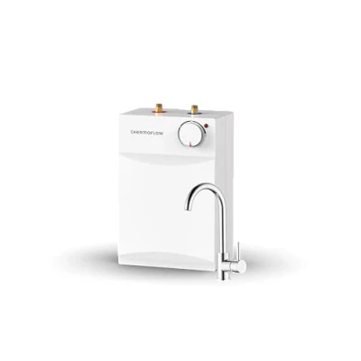 Image de Thermoflow Ensemble de Chauffe eau sous évier UT 5 Ovalis avec mitigeur basse pression l volume Raccord G 3/8&quot; 35 75 C 65 en 10 min.