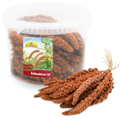 Image de JR FARM Birds Millet à Piston Rouge dans Un Seau de 500 g