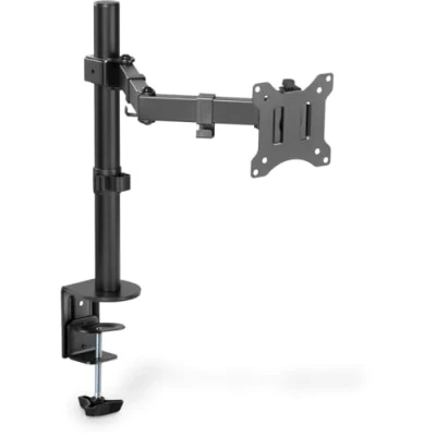 Image de DIGITUS Support d&#039;écran Pince de table 1 écran Jusqu&#039;à 32 pouces 8 kg VESA 75x75, 100x100 Noir