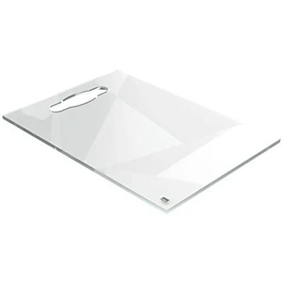 Image de Nobo Mini Tableau Memo Transparent Effaçable pour Bureau, Poignée Intégrée, Acrylique, A4, Facile à Effacer, 210 x 297 mm, Feutre Marqueur Inclus, 1915613