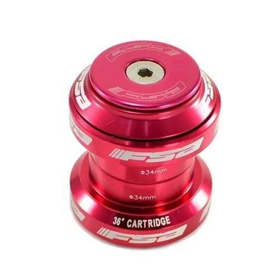 Image de FSA Orbit MX 1 1/8Inches Threadless MTB Road Headset with Top Cap , Red NO.20 XTE1509