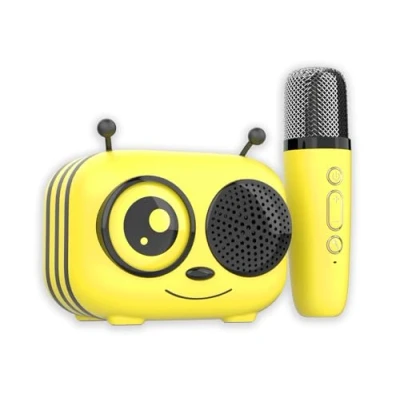 Image de Kit karaoké/Enceinte Bluetooth et Micro sans Fil Maya Effets Voix Magiques, contrôle des sur Le Compatible iOS Androïd Autonomie 8h, Recharge USB