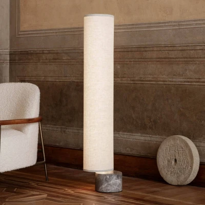 Image de GUBI Unbound Lampe sur pied LED 80 cm canvas