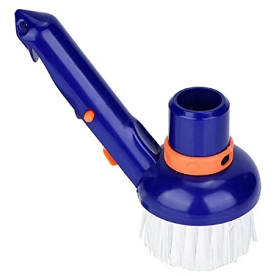 Image de Aspirateur de Sol pour Piscine Tête Brosse Nettoyage Step Corner Pool Floor Vacuum Cleaner Brush Spas Bains à Remous Brosses Poils Fins