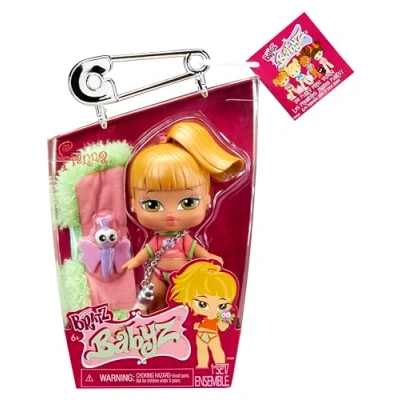 Image de Bratz Babyz Poupée Mannequin à Collectionner Fianna avec de Vraies Tenues et Un Animal Compagnie Jouet pour Enfants Idéal Les Collectionneurs Dès 6 Ans