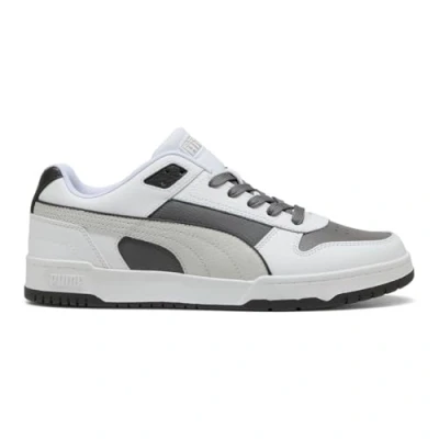 Image de PUMA Mixte RBD Game Low Basket, Cool Dark Gray Flat White, 45 EU