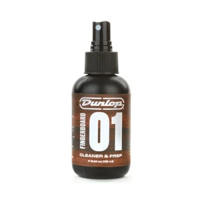 Image de JIM DUNLOP 6524 Formula 65 Fingerboard 01 Cleaner &amp; Prep, Nettoyant pour la touche, Système en deux étapes, Format 118ml