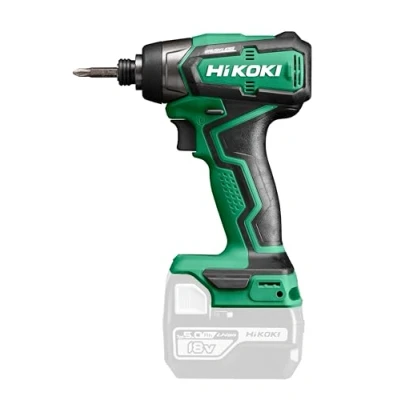 Image de HIKOKI WH18DD (Basic) Tournevis à chocs Sans Batteries ni Chargeur 18V ​​Li Ion 140 Nm 0 3200 rpm 4000 ipm insertion 1/4 0.8 Kg