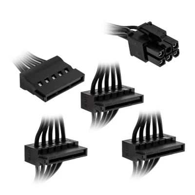 Image de Câbles Modulaires Kolink Regulator, de Remplacement, Conçus pour Les Alimentations SATA