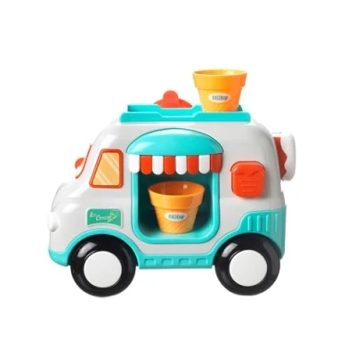Image de Nuby Camion de Glace à Bulles Jouet Bain d’Eau Interactif Dès 3 Mois