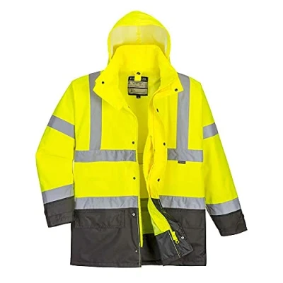Image de Portwest S768 Parka Bicolore Executive 5 en 1 Jaune/Gris, L