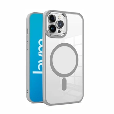 Image de Jaym Coque Bumper Compatible Magsafe avec [ iPhone 13 / 14 ] Gris Neuf
