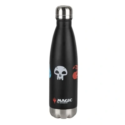 Image de Konix Magic The Gathering Bouteille isotherme Acier inoxydable 500 ml Motif 5 couleurs Noir