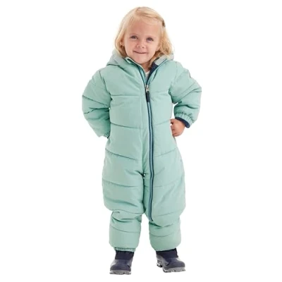 Image de firstinstinct by killtec enfants Combinaison/combinaison de neige en duvet avec capuche FIOW 32 MNS ONPC, steel mint, 98, 38897 000