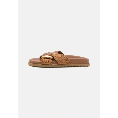 Image de Gioseppo Tisbury Mules, Femme, Taille: 37, Cognac Cuir