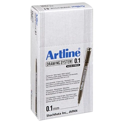 Image de EK231 Artline Drawing System Stylo Noir