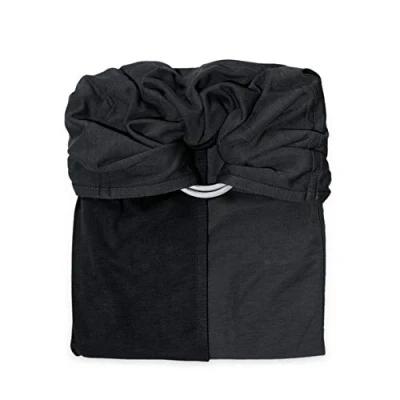 Image de Love Radius La Petite Écharpe Sans Nœud Anthracite, Noir (Réversible)