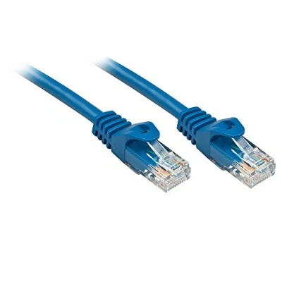 Image de Lindy Rj45/Rj45 Cat6 2m câble de réseau Bleu U/UTP (UTP) Neuf