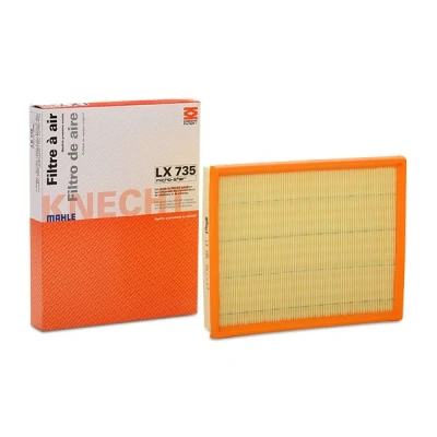 Image de MAHLE ORIGINAL LX 735 Filtre à air 41,9 235 294,0 Cartouche filtrante FORD: KUGA 1, Ranger Mk2, C Max 2, MERCEDES BENZ: GLC Coupe, Classe Berline