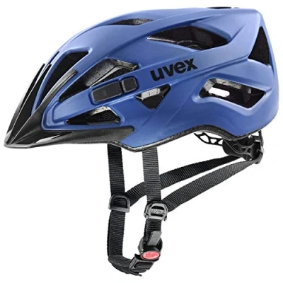 Image de uvex Touring Cc Casque Polyvalent Léger pour Hommes et Femmes Réglage de la Taille Individuel à Compléter avec un Éclairage Led Blue Matt 56 60 cm