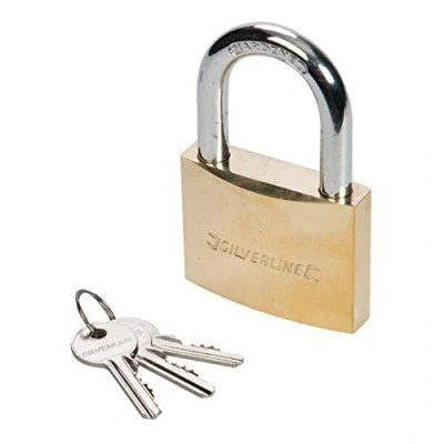 Image de Silverline MSS02 Cadenas en laiton 30 mm