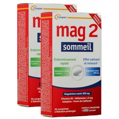 Image de Mag 2 Sommeil NOUVELLE FORMULE Lot de x 30 Comprimés