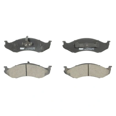 Image de FERODO PREMIER ECO FRICTION FDB1267 Jeu de plaquettes frein non préparé pour indicateur d&#039;usure avec clip piston sans accessoires