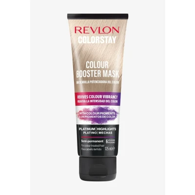 Image de Revlon, Colorstay, Masque Booster de Couleur, Coloration Temporaire, Soin pour entretenir la coloration, Ravive l&#039;éclat, intensifie, hydrate, Cheveux blonds neutres ou froids, 125ml, 6 Utilisations