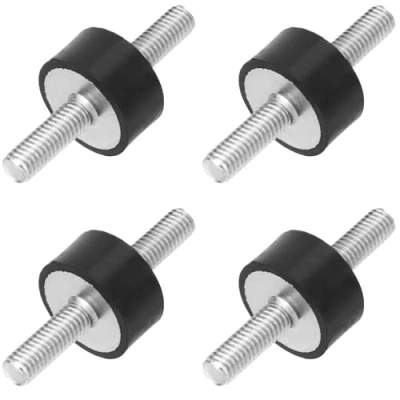 Image de 4Pack M6 Fixations en caoutchouc antivibrations Canette silentblocs Voiture Bateau Bobines (Taille : VV20*10 M6*18)