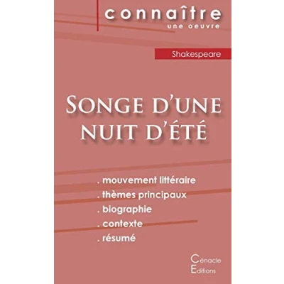 Image de Fiche de lecture Songe d&#039;une nuit d&#039;été Shakespeare (analyse littéraire référence et résumé complet)