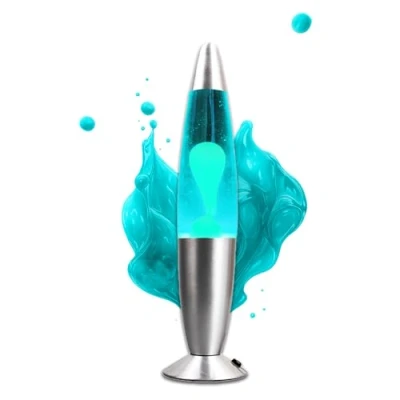 Image de Party town lampe Lave Enfant À Bleu A 40 Cm Lava Lamp Lampes Magma Bulle Objet Insolite Cadeau