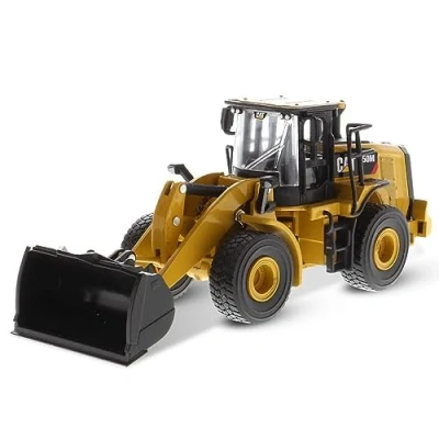 Image de Diecast Masters Cat 950M Wheel Loader with Log Fork and Logs