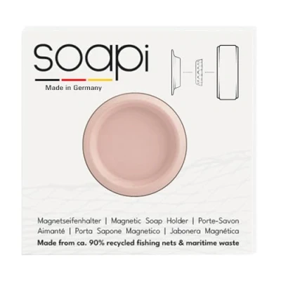 Image de Soapi Porte Savon Flottant magnétique Pêche à Coller au Mur Durable sans percer
