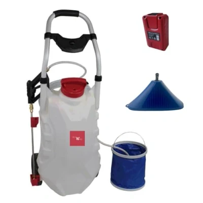 Image de Pro Sprayer 4 : Pulvérisateur électrique 30L avec rinçage intégré Portée 13m 1 Batterie 3 Buses de pulvérisation