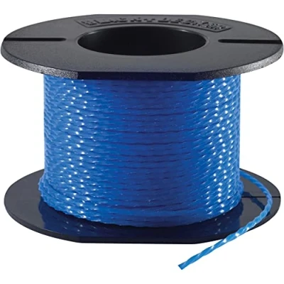 Image de BLACK+DECKER Bobine de Rechange pour Coupe Bordures, Reflex Plus A Déroulement Automatique, 25 m Fil en Nylon Plus, ⌀1,5 mm, A6440 XJ Noir
