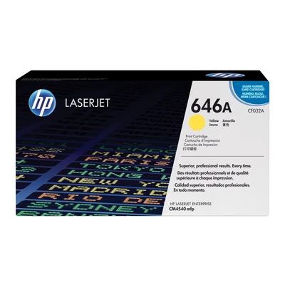 Image de HP 646A (CF032A) Jaune Toner