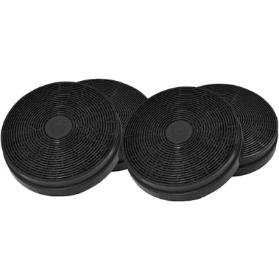 Image de AllSpares Filtre à Charbon (4x) adapté pour Klarstein / Respekta Bomann MIZ0031 KF561 CF110 DU652