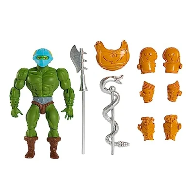 Image de Les Maîtres De L&#039;Univers Origines Figurine Articulée Garde D’Eternia Infiltré, 14 Cm, 16 Points D&#039;Articulation, Mini Bd Inclus, À Collectionner, Jouet Enfant, A Partir 6 Ans, HKM77
