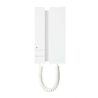 Image de Station intérieure Audio Mini avec combiné 5 Fils COMELIT 2702 W