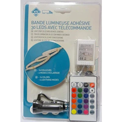 Image de Bande 30 leds 12 / 24V Multicolore