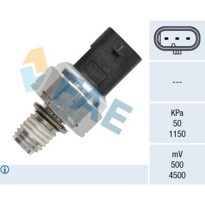 Image de FAE 15612 Capteur, pression de carburant OPEL: Mokka / X, Antara, Insignia A 3/5 portes