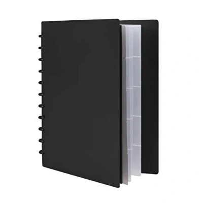 Image de Trieur Valisette Exactive Polypropylène de Papier A4 Rangement du dossier Couverture document arrangement à Soufflet Format Cheque 6 Compartiments