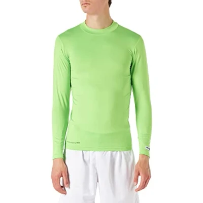 Image de Uhlsport Baselayer Distinction Maillot à manches longue Homme Vert (Flash) Taille: XL