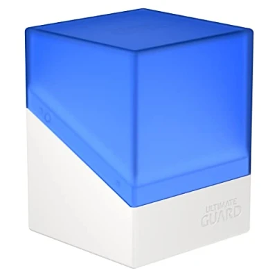 Image de Ultimate Guard Boulder Deck Case 100+ SYNERGY Bleu/Blanc