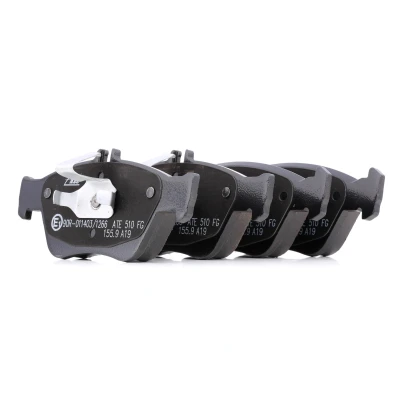 Image de ATE Ceramic 13.0470 7086.2 Jeu de plaquettes frein préparé pour indicateur d&#039;usure, contact signal d&#039;usure exclu MERCEDES BENZ: Classe E Berline