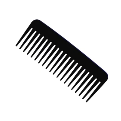 Image de Peigne de Cheveux, Démêlant Large à Dents, Cheveux sans manche, Larges Bouclés Peigne, pour Différents Types