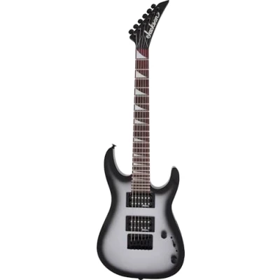 Image de Jackson JS Series Dinky Minion JS1X, touche amarante, Metallic Silverburst