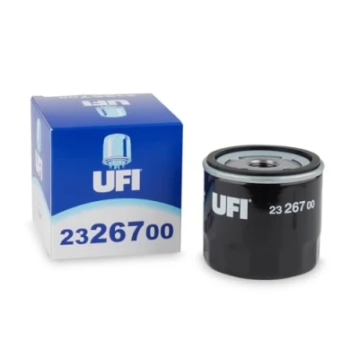 Image de UFI 23.267.00 Filtre à huile 3/4 16 UNF avec un clapet de non retour vissé FORD: KUGA 2, FIESTA 6, Focus VOLVO: C30, V50, V40 3/5 portes